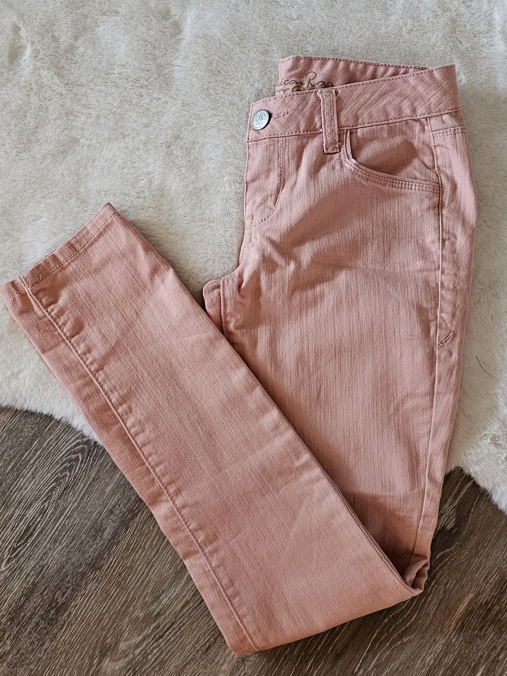 American Rag Dusty Pink Skinny Jeans Sz 1